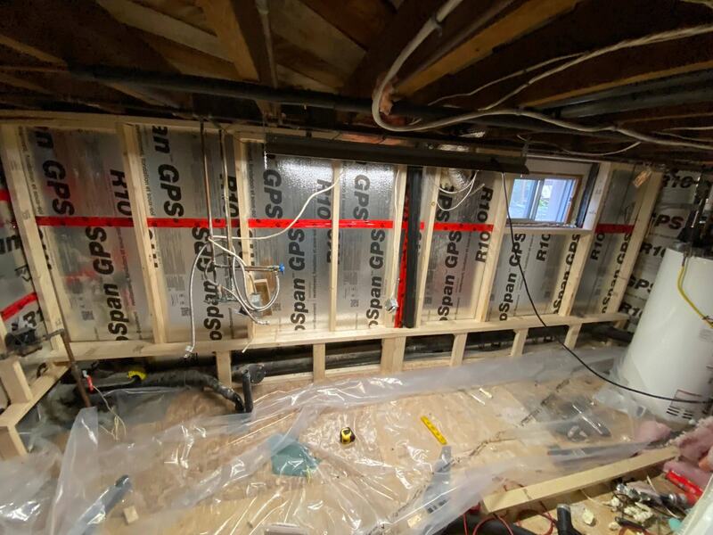 Basement Energy Audit Retrofit 2