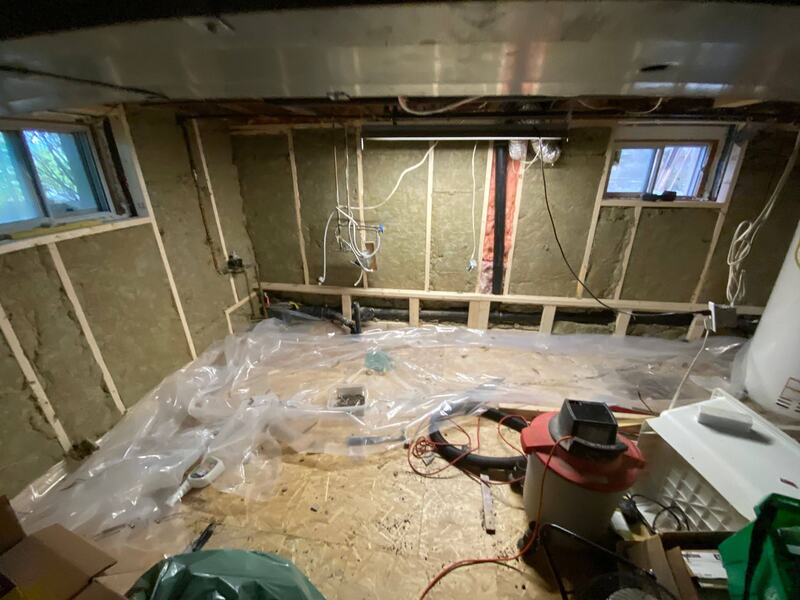 Basement Energy Audit Retrofit